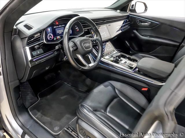used 2019 Audi Q8 car, priced at $49,995