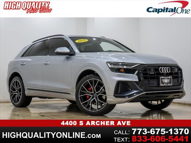 used 2019 Audi Q8 car, priced at $49,995