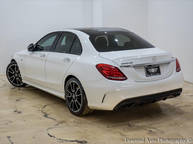 used 2018 Mercedes-Benz AMG C 43 car, priced at $31,995