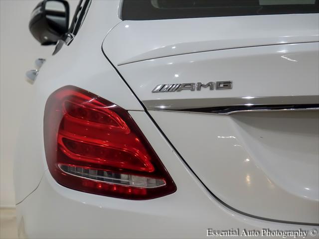 used 2018 Mercedes-Benz AMG C 43 car, priced at $31,995