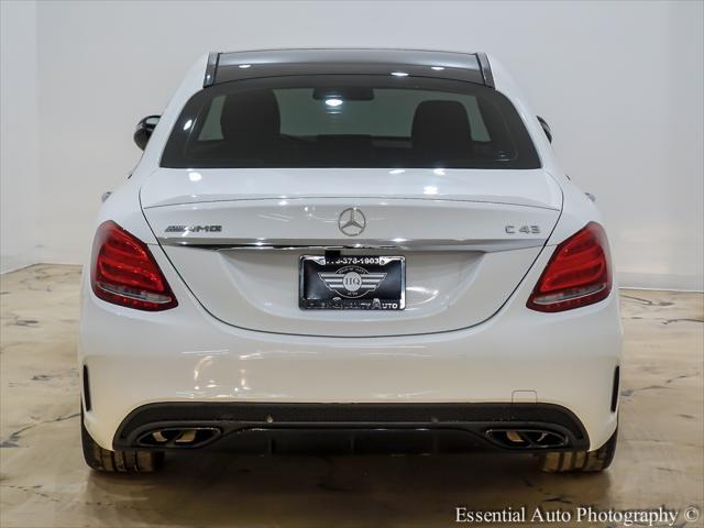 used 2018 Mercedes-Benz AMG C 43 car, priced at $31,995