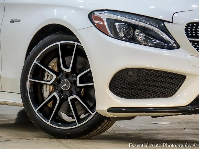 used 2018 Mercedes-Benz AMG C 43 car, priced at $31,995