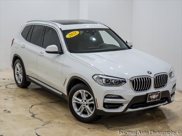 used 2021 BMW X3 car, priced at $28,995