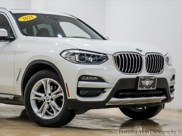 used 2021 BMW X3 car, priced at $28,995