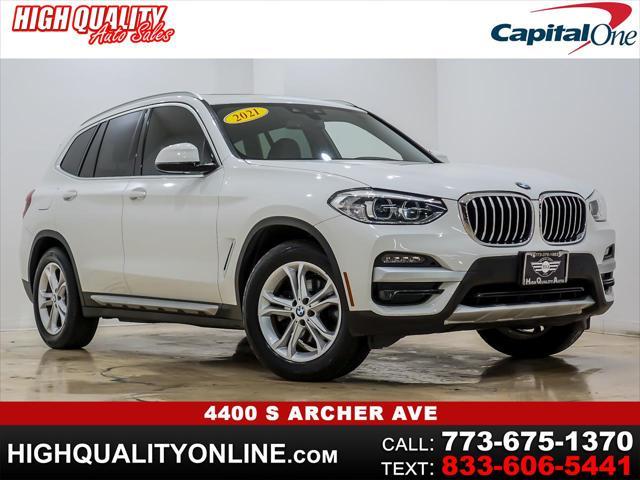 used 2021 BMW X3 car, priced at $28,995