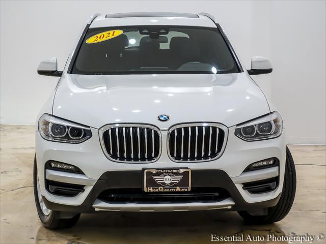 used 2021 BMW X3 car, priced at $28,995