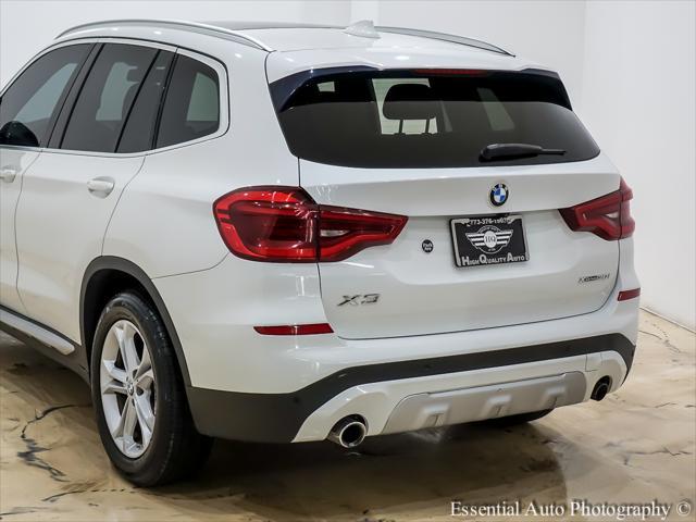 used 2021 BMW X3 car, priced at $28,995