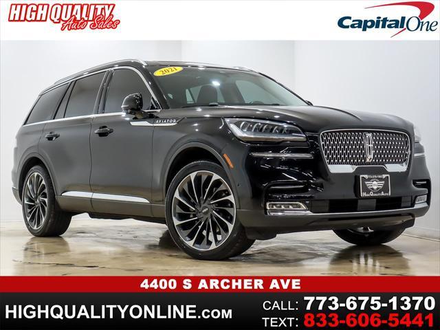 used 2021 Lincoln Aviator car, priced at $36,995