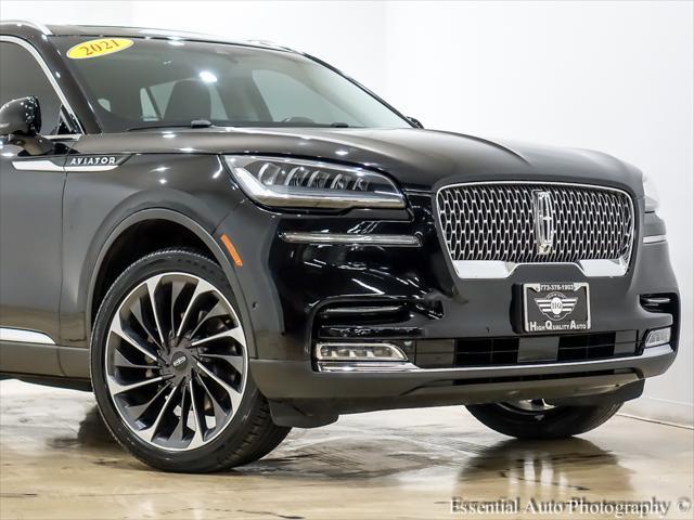 used 2021 Lincoln Aviator car, priced at $36,995