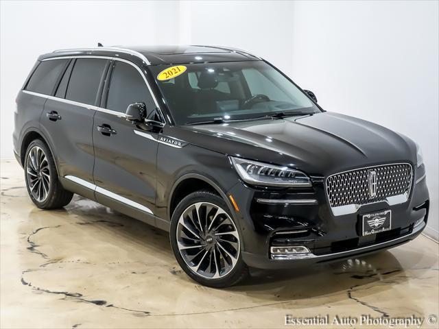 used 2021 Lincoln Aviator car, priced at $36,995