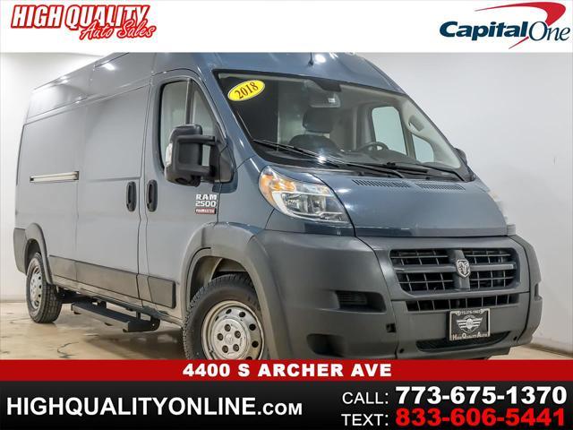 used 2018 Ram ProMaster 2500 car, priced at $17,995