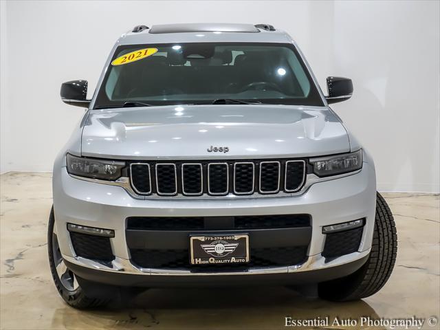 used 2021 Jeep Grand Cherokee L car, priced at $32,995