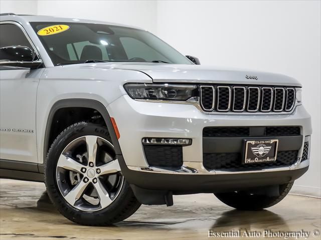 used 2021 Jeep Grand Cherokee L car, priced at $32,995