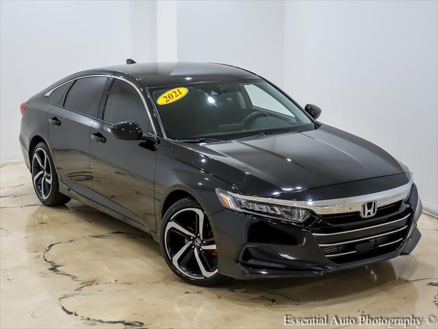 used 2021 Honda Accord car, priced at $23,995