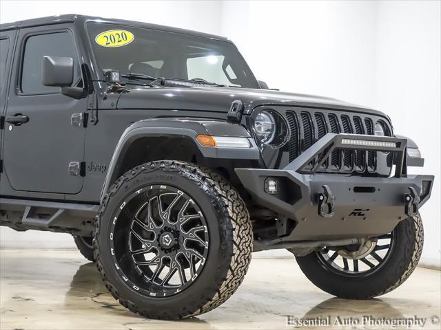 used 2020 Jeep Wrangler Unlimited car, priced at $37,995