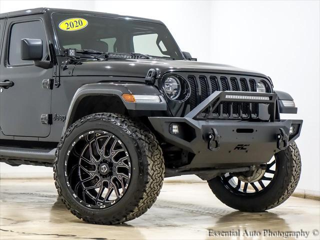 used 2020 Jeep Wrangler Unlimited car, priced at $37,995