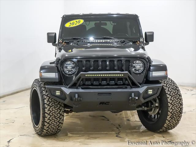 used 2020 Jeep Wrangler Unlimited car, priced at $37,995