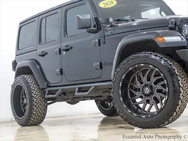 used 2020 Jeep Wrangler Unlimited car, priced at $37,995