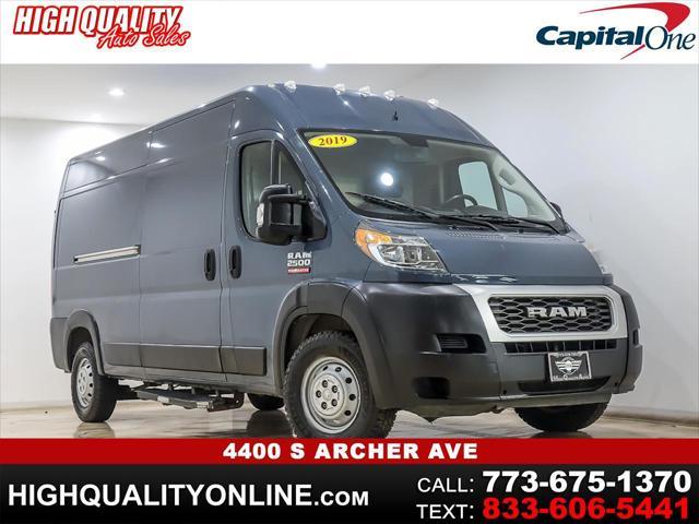 used 2019 Ram ProMaster 2500 car, priced at $19,995