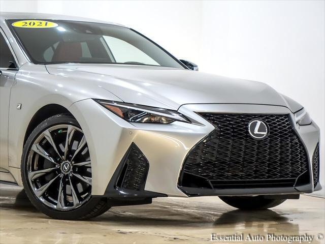 used 2021 Lexus IS 350 car, priced at $37,995