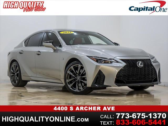 used 2021 Lexus IS 350 car, priced at $37,995