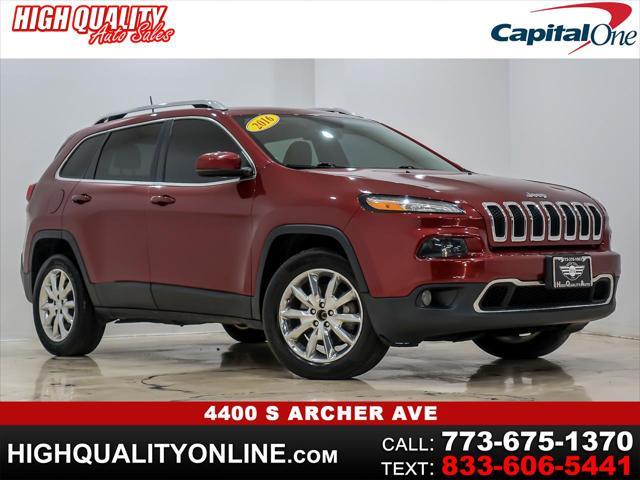 used 2016 Jeep Cherokee car, priced at $10,995