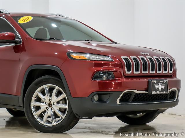 used 2016 Jeep Cherokee car, priced at $10,995