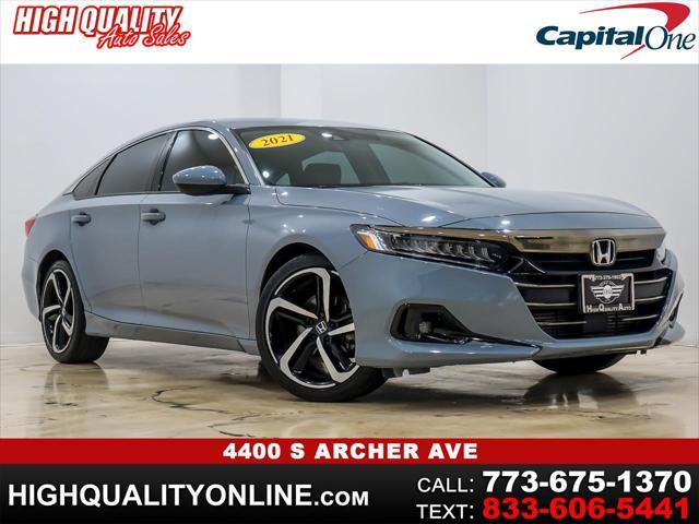 used 2021 Honda Accord car, priced at $24,995