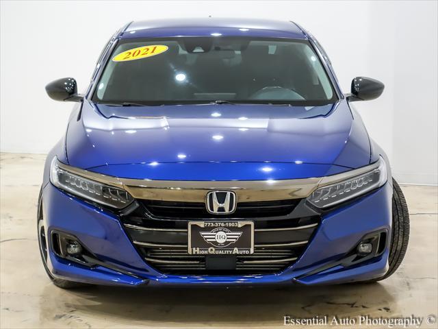 used 2021 Honda Accord car, priced at $22,995