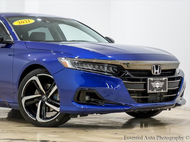 used 2021 Honda Accord car, priced at $22,995