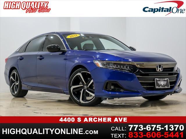 used 2021 Honda Accord car, priced at $24,995