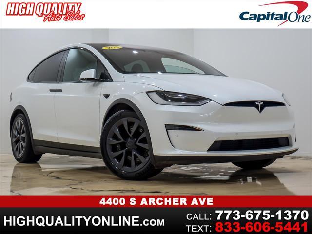 used 2022 Tesla Model X car, priced at $68,995