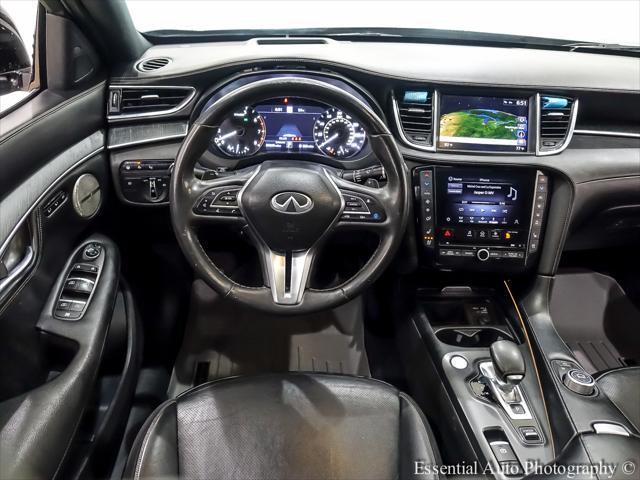 used 2022 INFINITI QX55 car, priced at $27,995