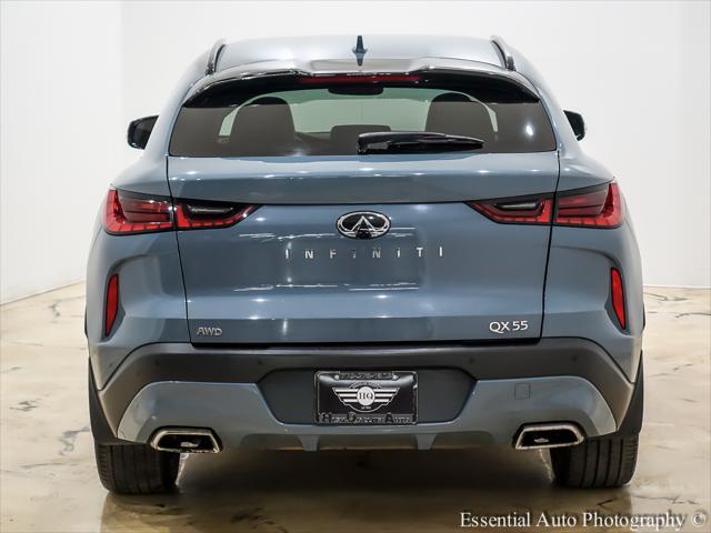 used 2022 INFINITI QX55 car, priced at $27,995