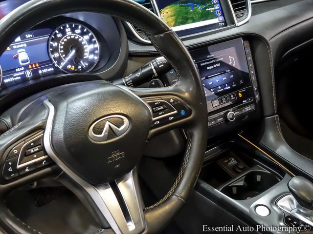 used 2022 INFINITI QX55 car, priced at $27,995