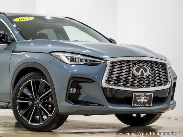 used 2022 INFINITI QX55 car, priced at $27,995