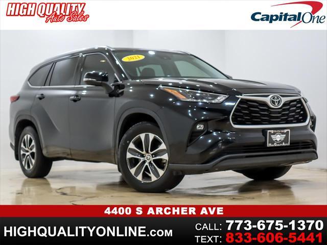 used 2021 Toyota Highlander car, priced at $29,995