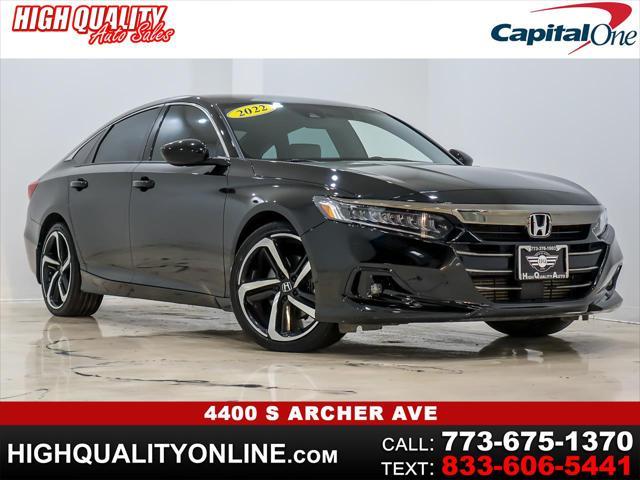 used 2022 Honda Accord car, priced at $24,995