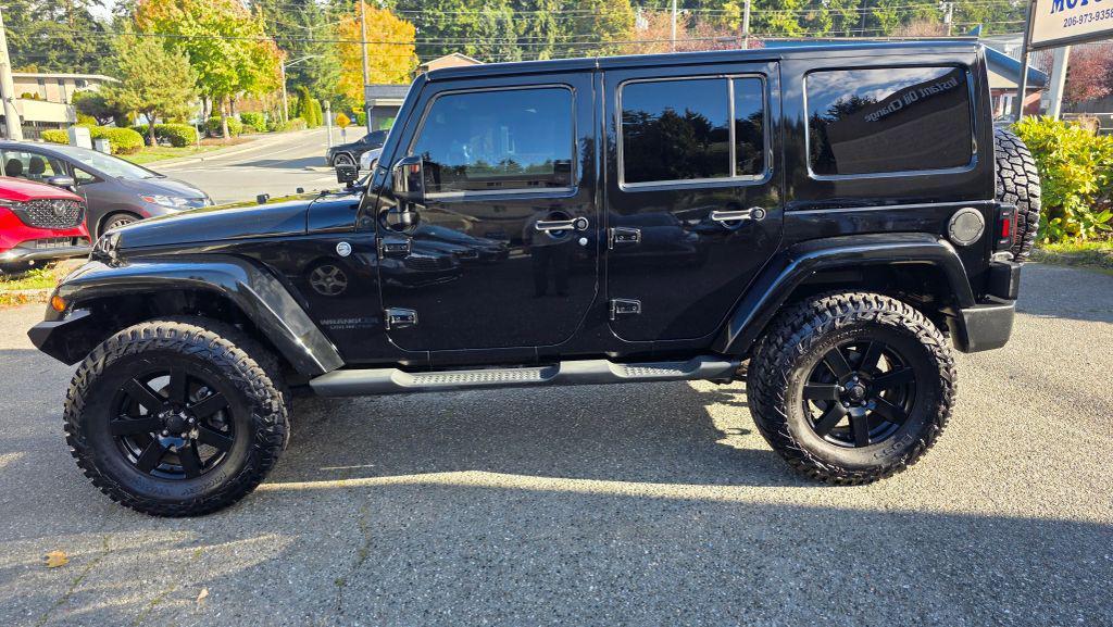 used 2014 Jeep Wrangler Unlimited car, priced at $14,997
