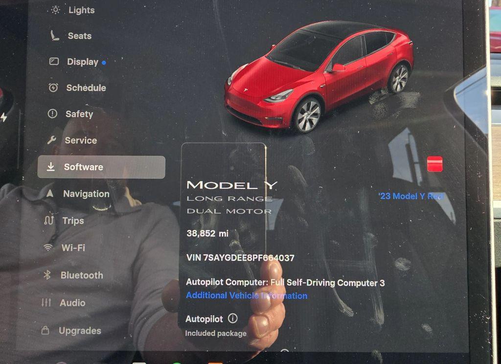 used 2023 Tesla Model Y car, priced at $24,950