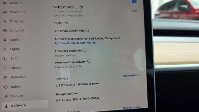 used 2023 Tesla Model 3 car, priced at $23,997