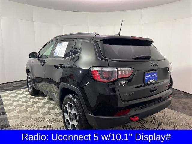 used 2022 Jeep Compass car, priced at $21,999