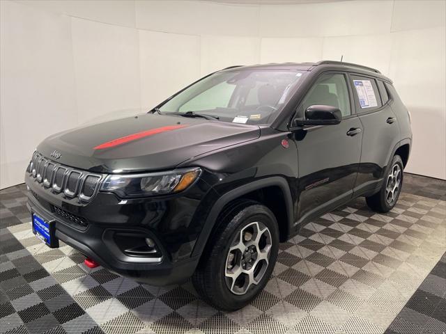 used 2022 Jeep Compass car, priced at $24,235