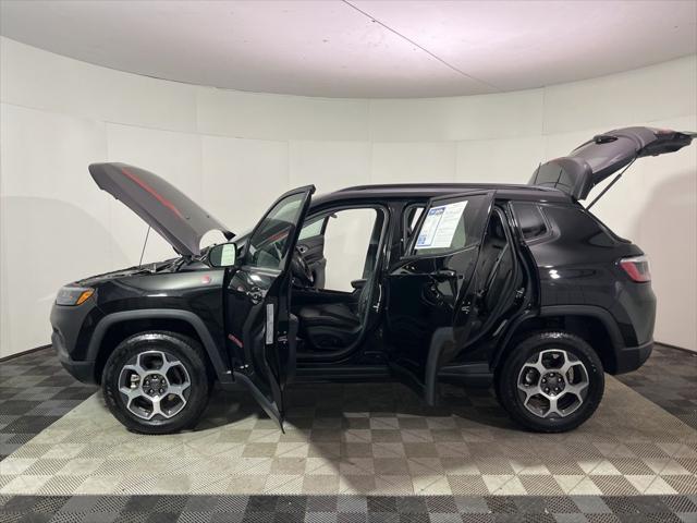 used 2022 Jeep Compass car, priced at $24,235