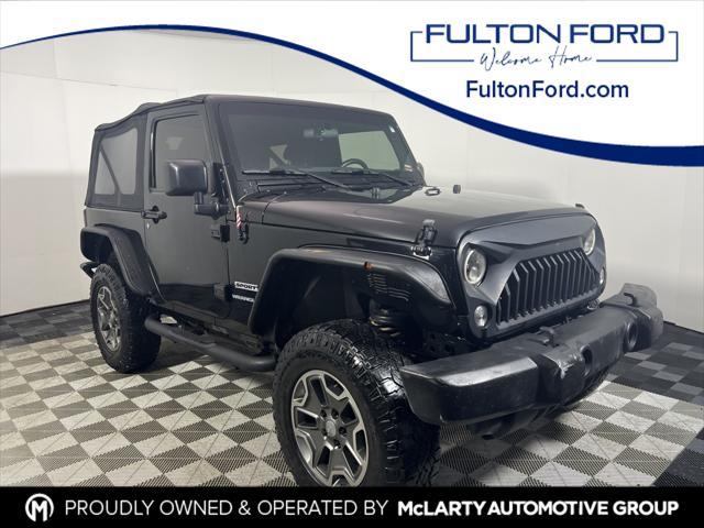 used 2016 Jeep Wrangler car, priced at $15,452