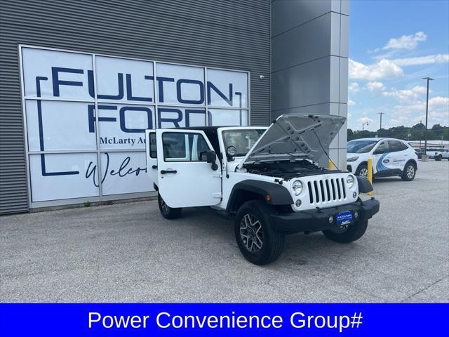 used 2018 Jeep Wrangler JK Unlimited car, priced at $22,599