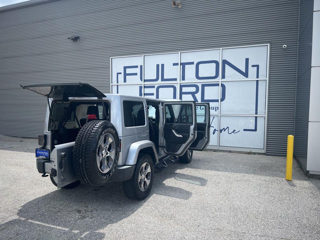 used 2017 Jeep Wrangler Unlimited car, priced at $20,999
