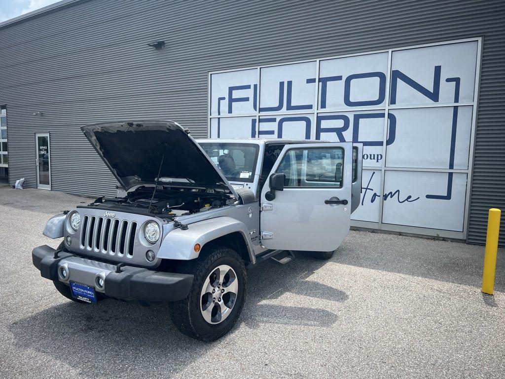 used 2017 Jeep Wrangler Unlimited car, priced at $20,999
