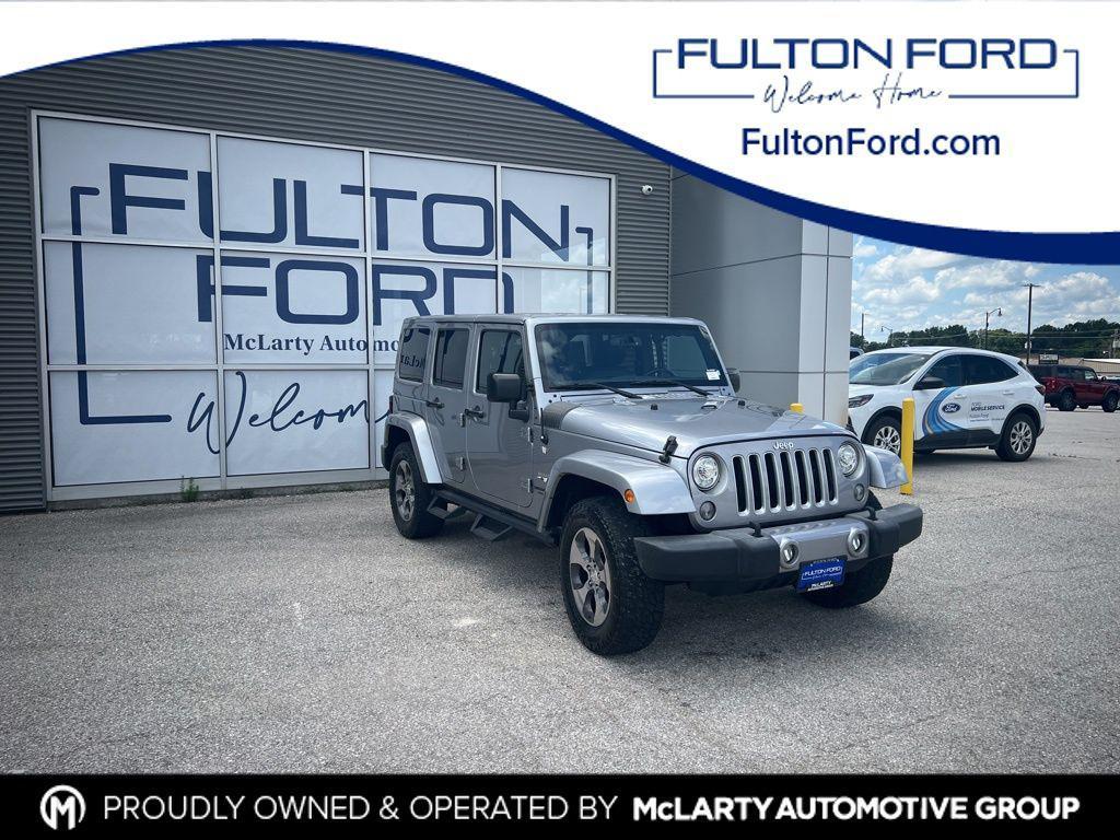 used 2017 Jeep Wrangler Unlimited car, priced at $20,999