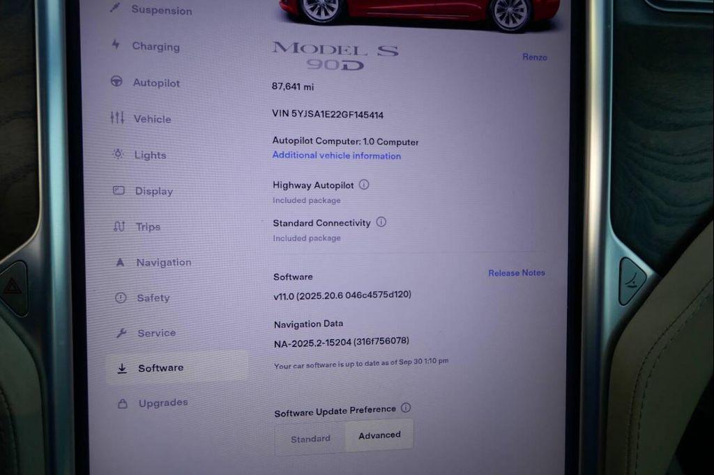 used 2016 Tesla Model S car, priced at $18,995